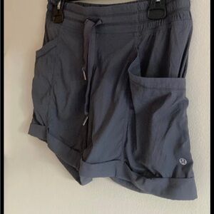 lululemon athletica Women's Dark Gray Athletic Shorts